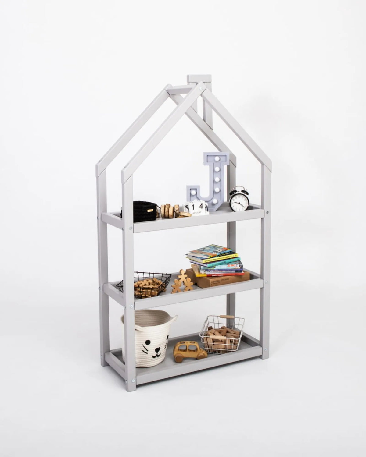 Étagère Maison Montessori en Bois — 68×140×33 cm – Montessori pour enfant – photo 10
