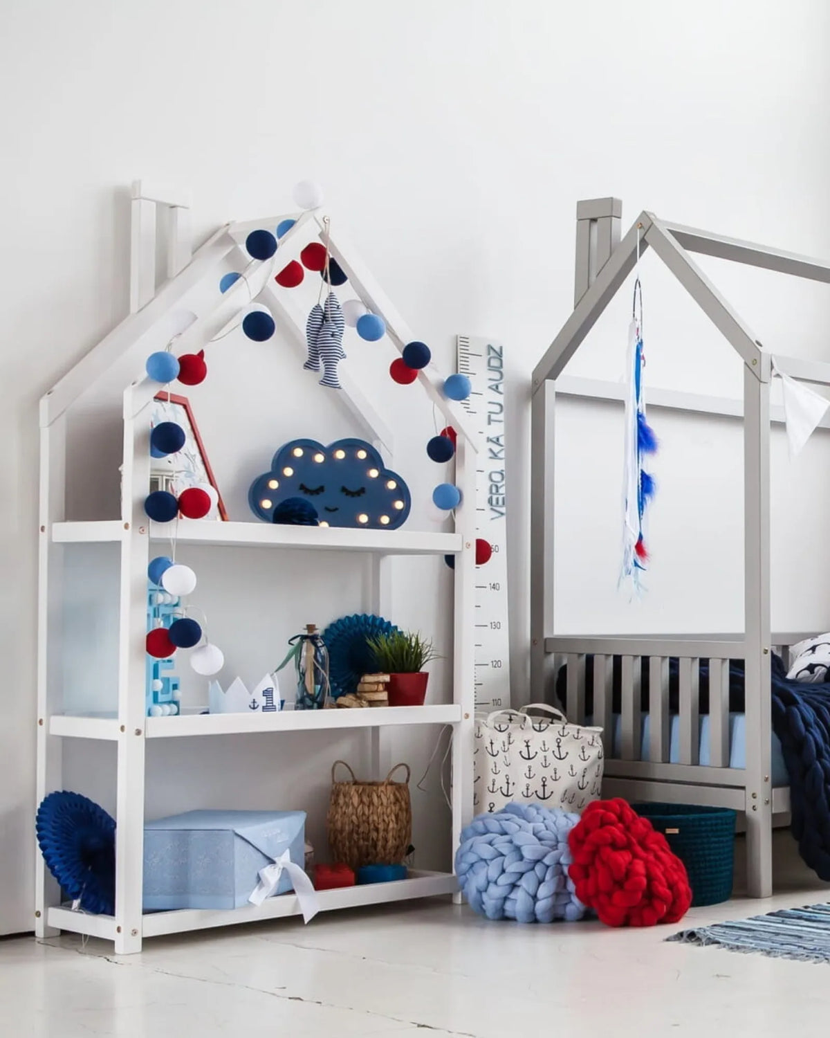 Étagère Maison Montessori en Bois — 68×140×33 cm – Montessori pour enfant – photo 5