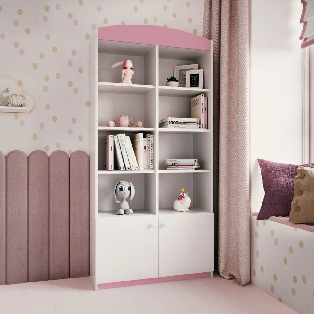 Étagère Murale Double pour Chambre Bébé Babydreams