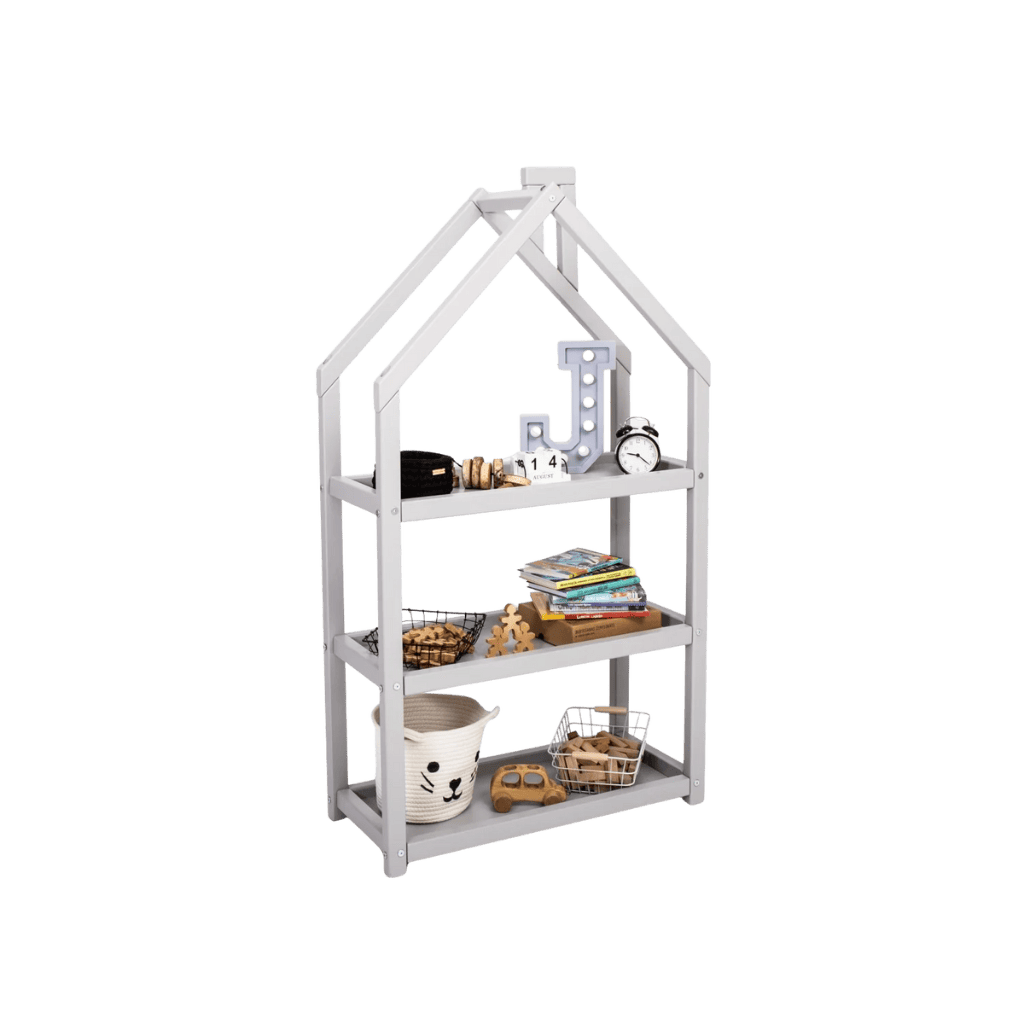 Étagère en Forme de Maison pour Enfants