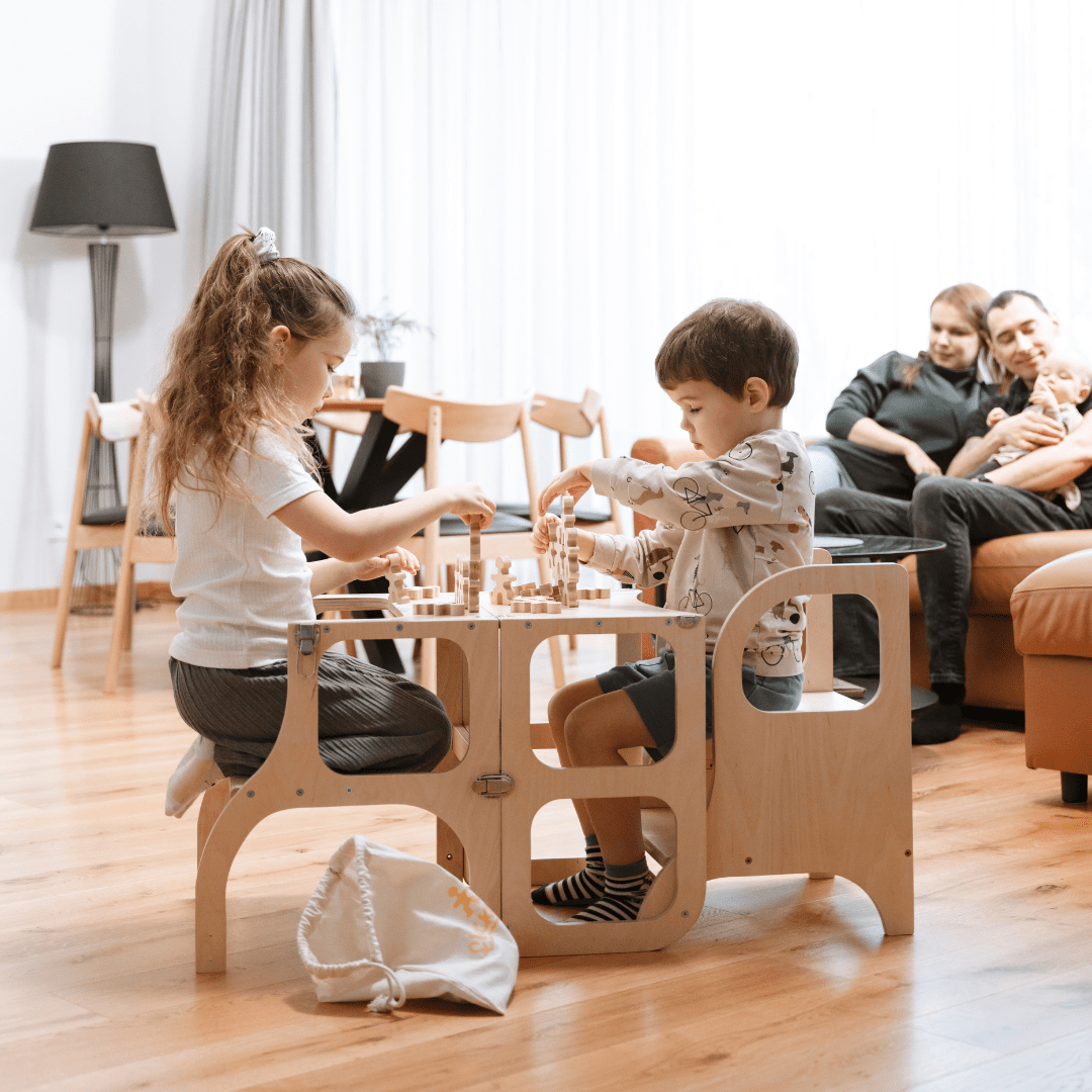 Marchepied Évolutif Montessori MIIMO® – 3 Hauteurs – Montessori pour enfant – photo 22