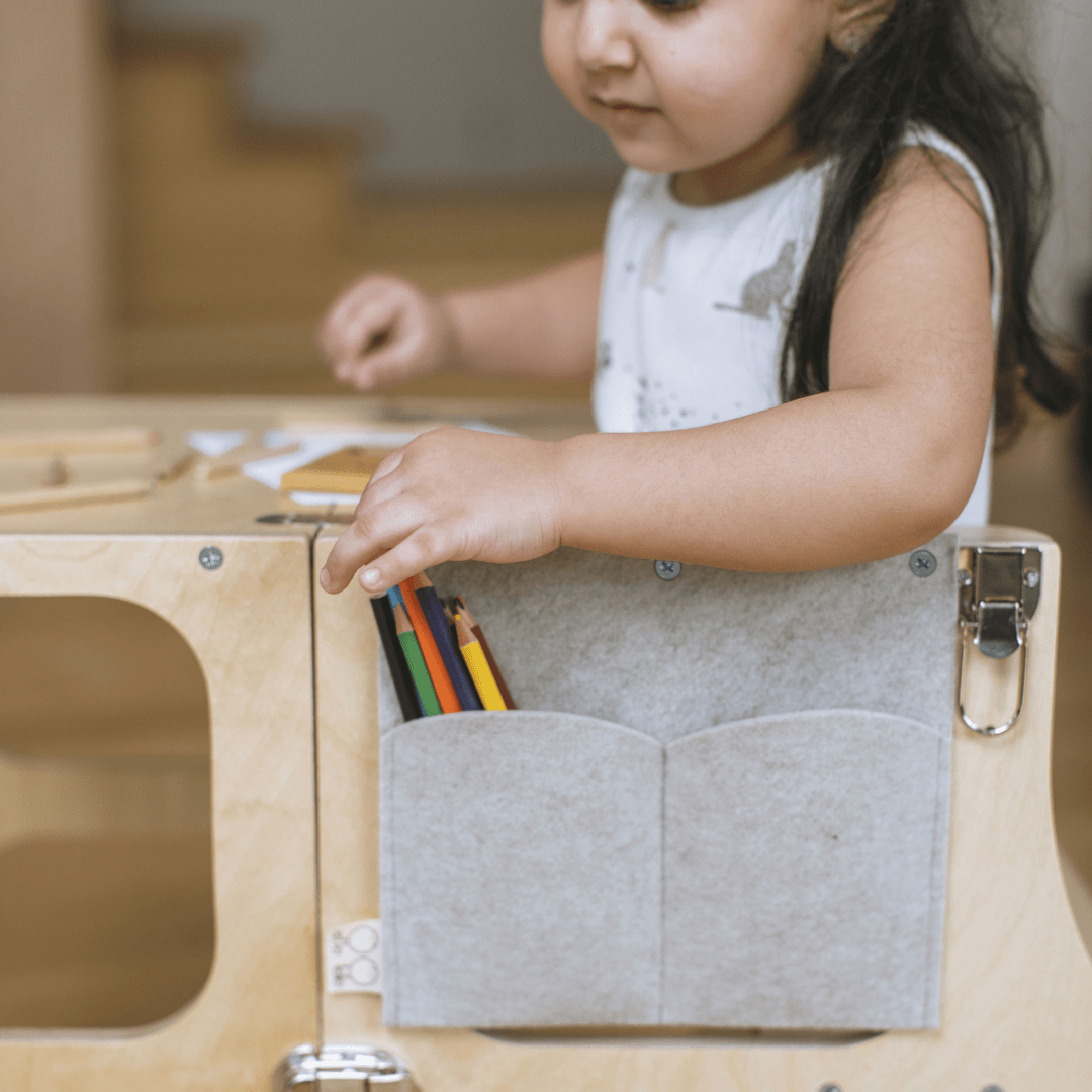 Poche à Crayons – Organisation Montessori – Montessori pour enfant – photo 1