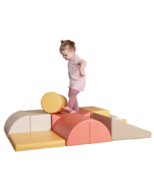 Grand Parcours de Motricité "Adventurer" – Set 8 Blocs ( 6 - 36 mois ) – Montessori pour enfant – photo 1