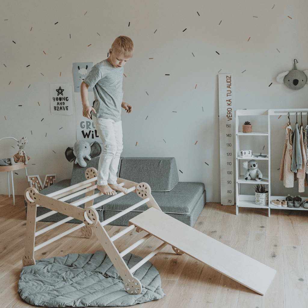 Grimpeur Montessori Transformable avec Rampe