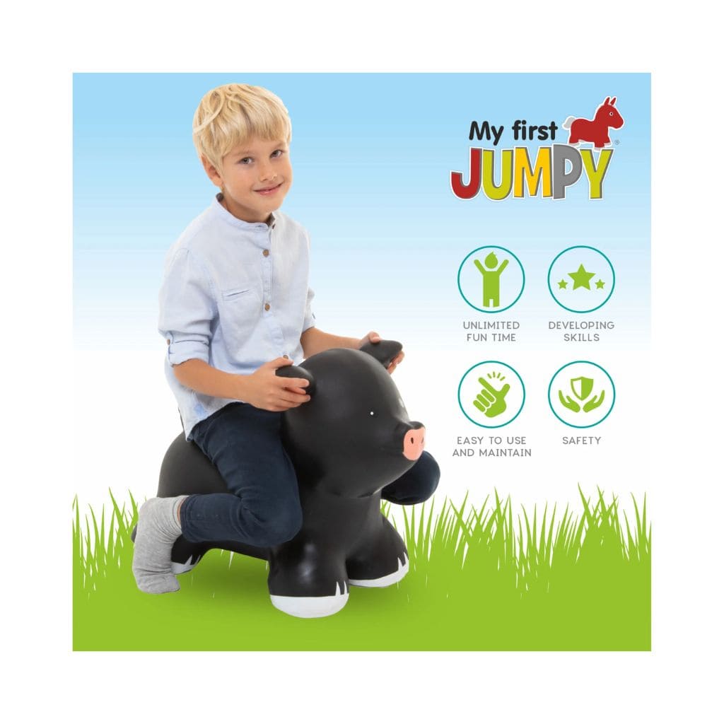 Joeut My First JUMPY  – Black Piggy