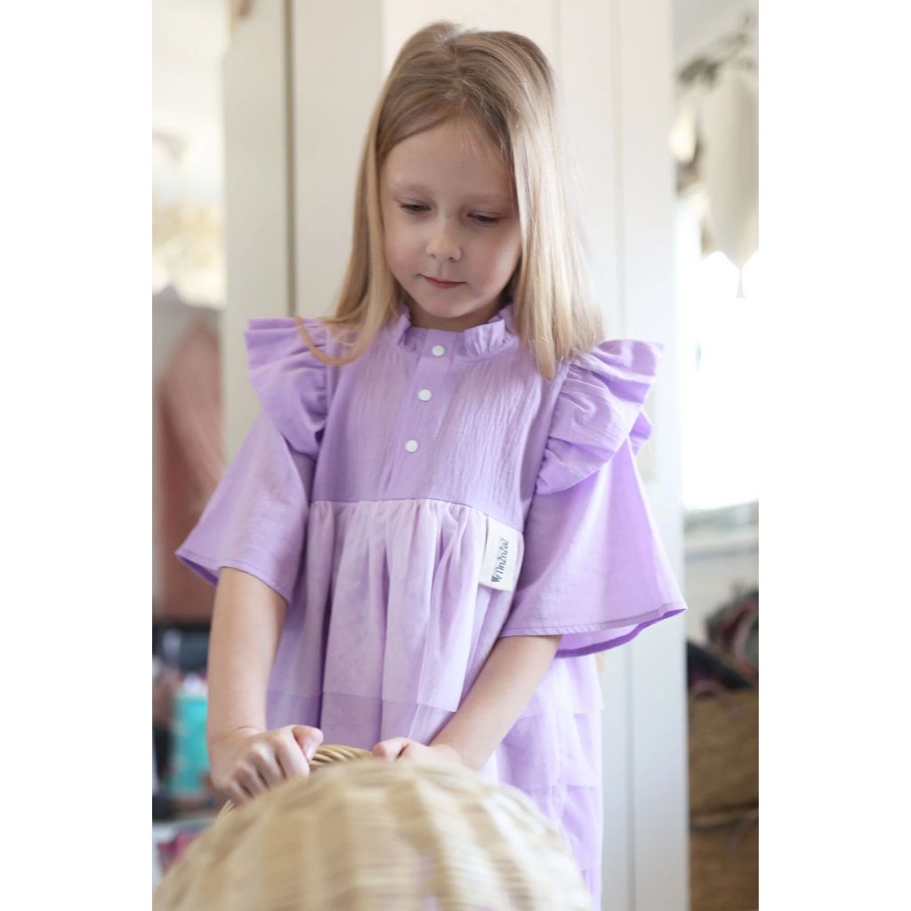 Robe Enfant Sisi –  Lilac