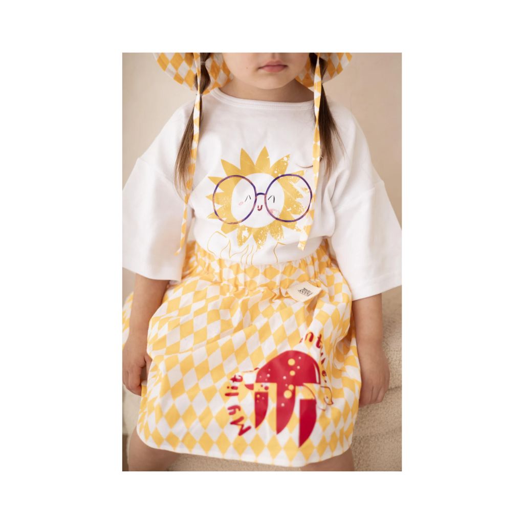 Jupe Enfant Bio Tortue Verte