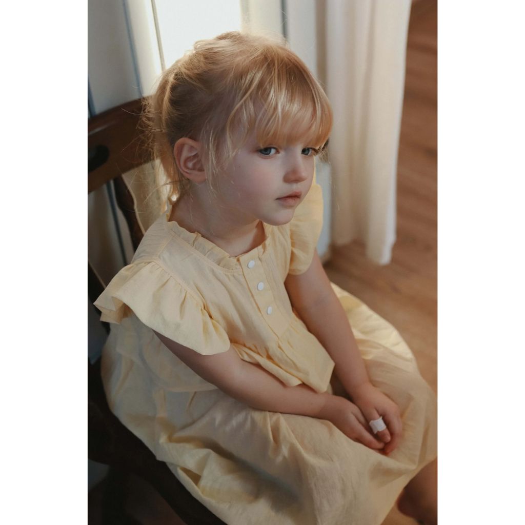 Robe Enfant Sisi – Yellow