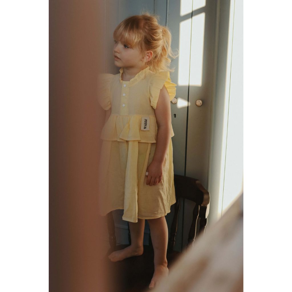 Robe Enfant Sisi – Yellow
