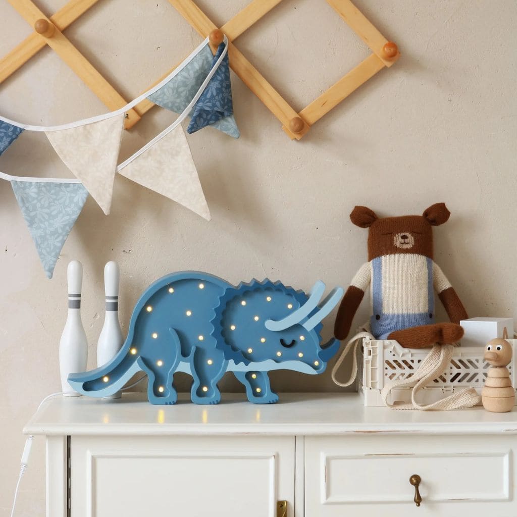 Lampe Dino Triceratops - Little Lights