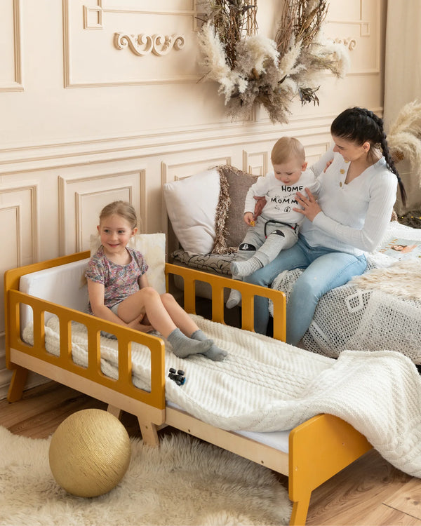 Lit Évolutif Enfant 3-en-1 – Canapé & Lit – Mobilier Montessori pour enfant | Tinitto