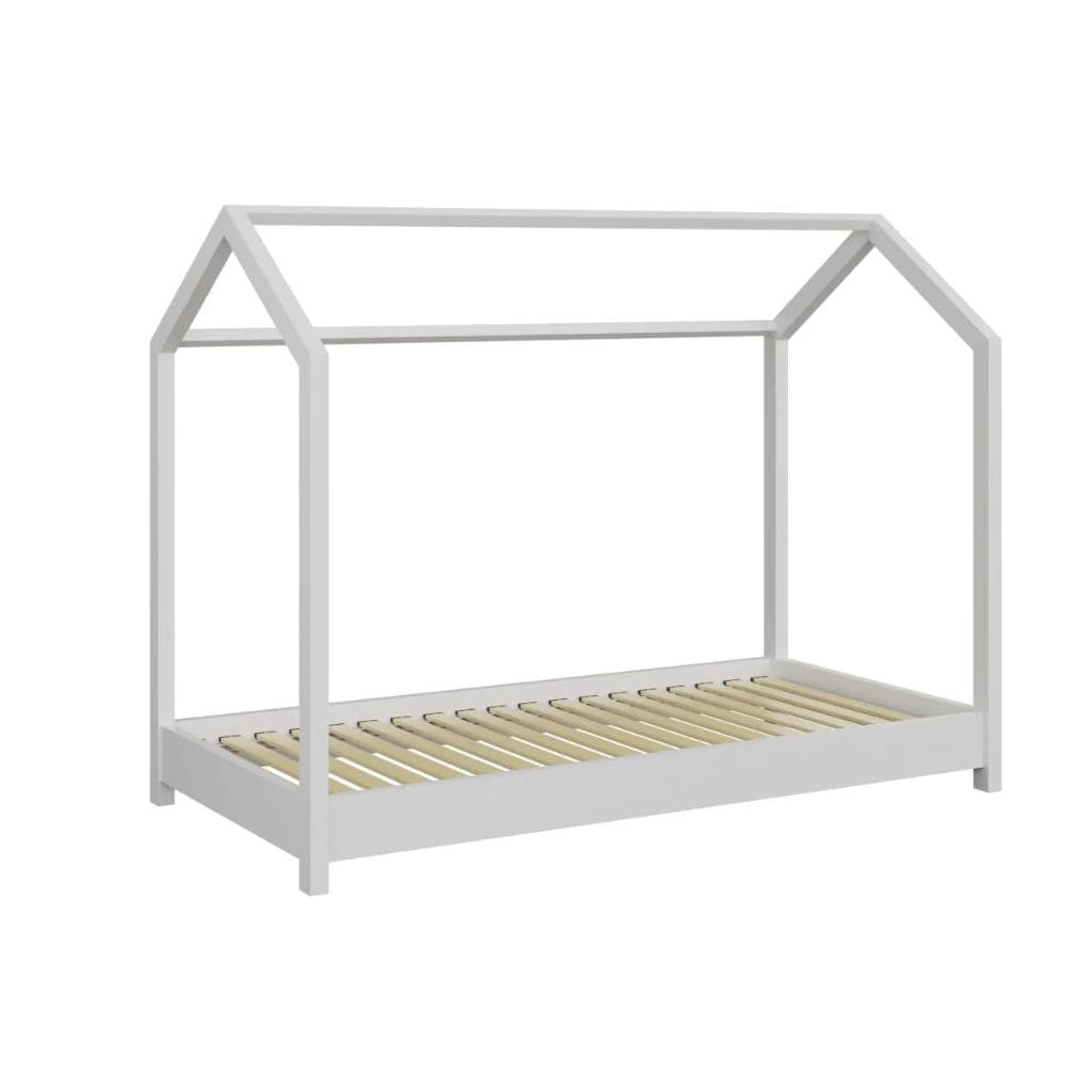 Lit Maison Bella - Blanc