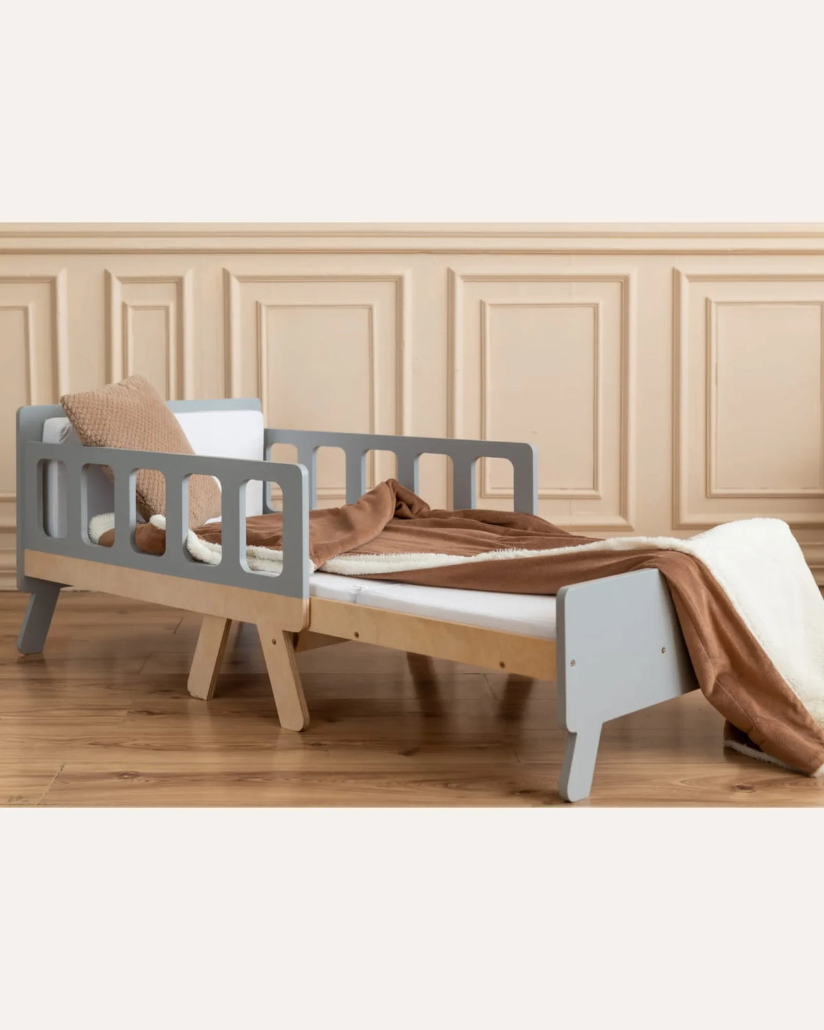 Lit Évolutif Enfant 3-en-1 – Canapé & Lit – Mobilier Montessori pour enfant | Tinitto