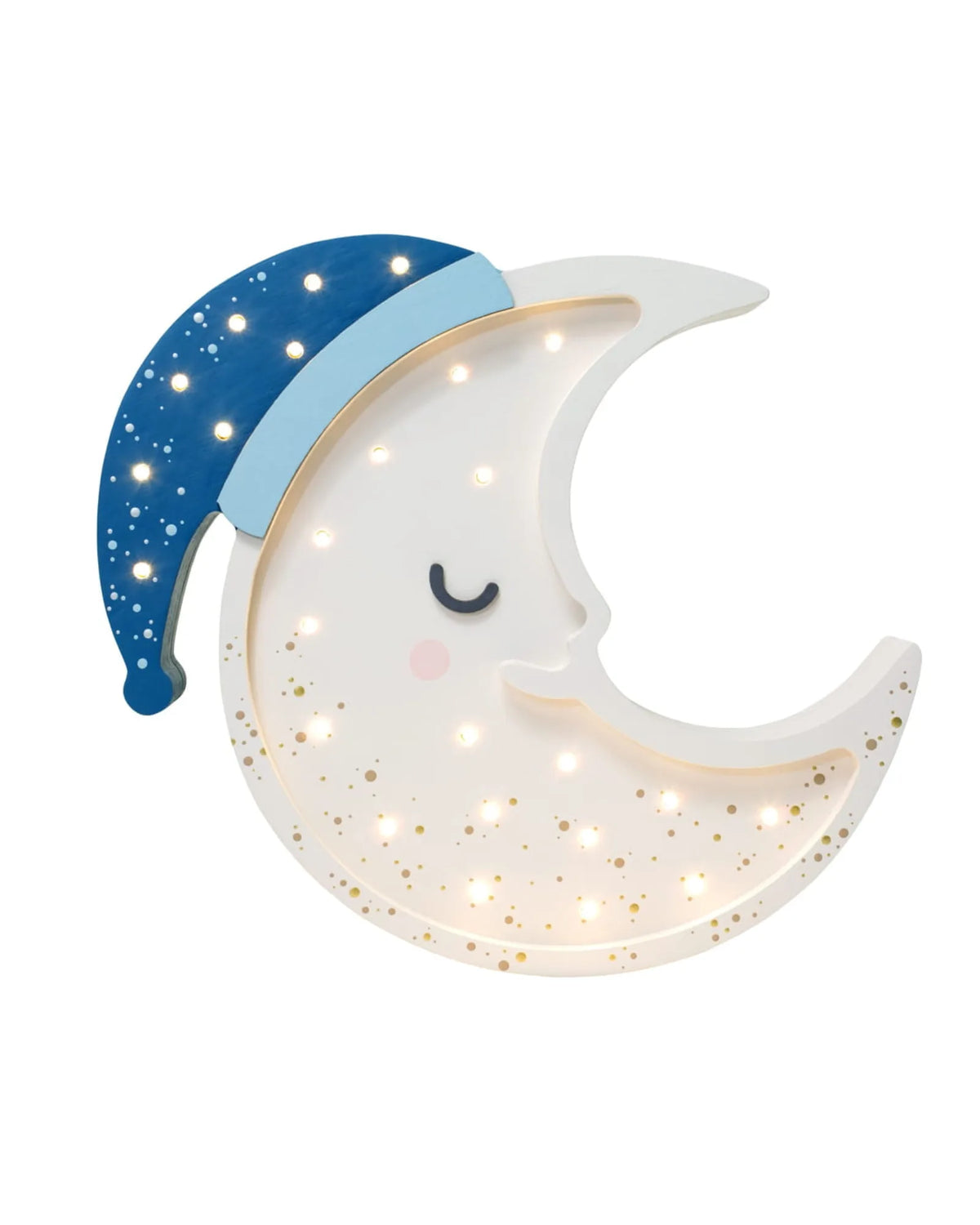 Veilleuse Lune en Bois Little Lights – Veilleuse Montessori pour enfant | Tinitto