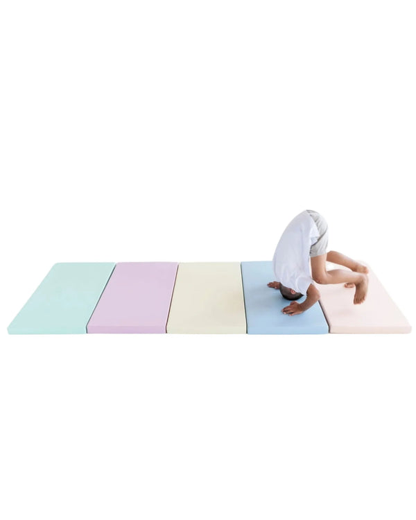Lot de 5 Tapis de Jeu en Mousse Pastel – Montessori pour enfant – photo 1