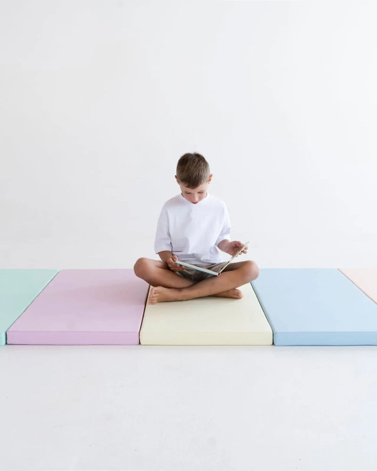 Lot de 5 Tapis de Jeu en Mousse Pastel – Montessori pour enfant – photo 3