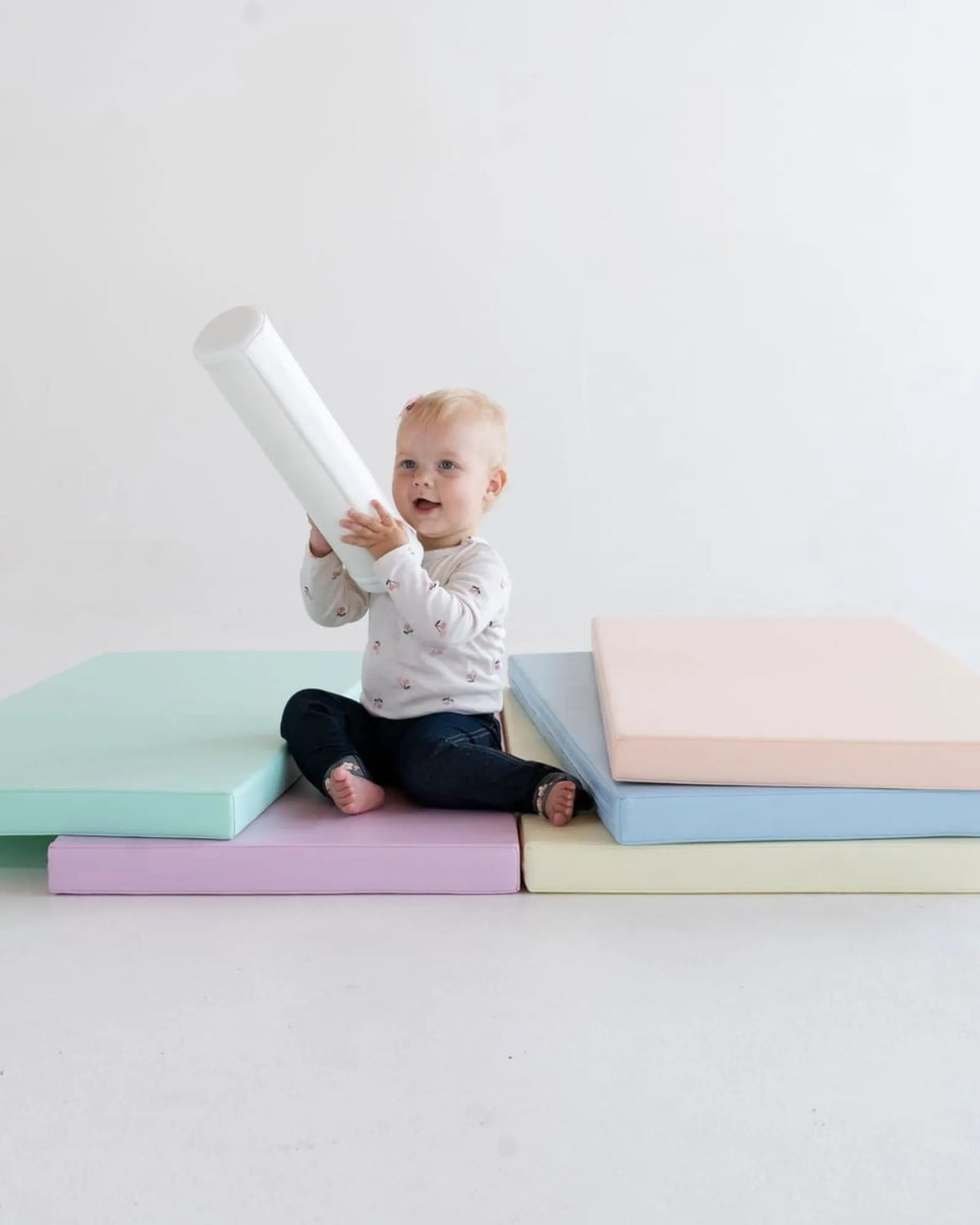 Lot de 5 Tapis de Jeu en Mousse Pastel – Montessori pour enfant – photo 7