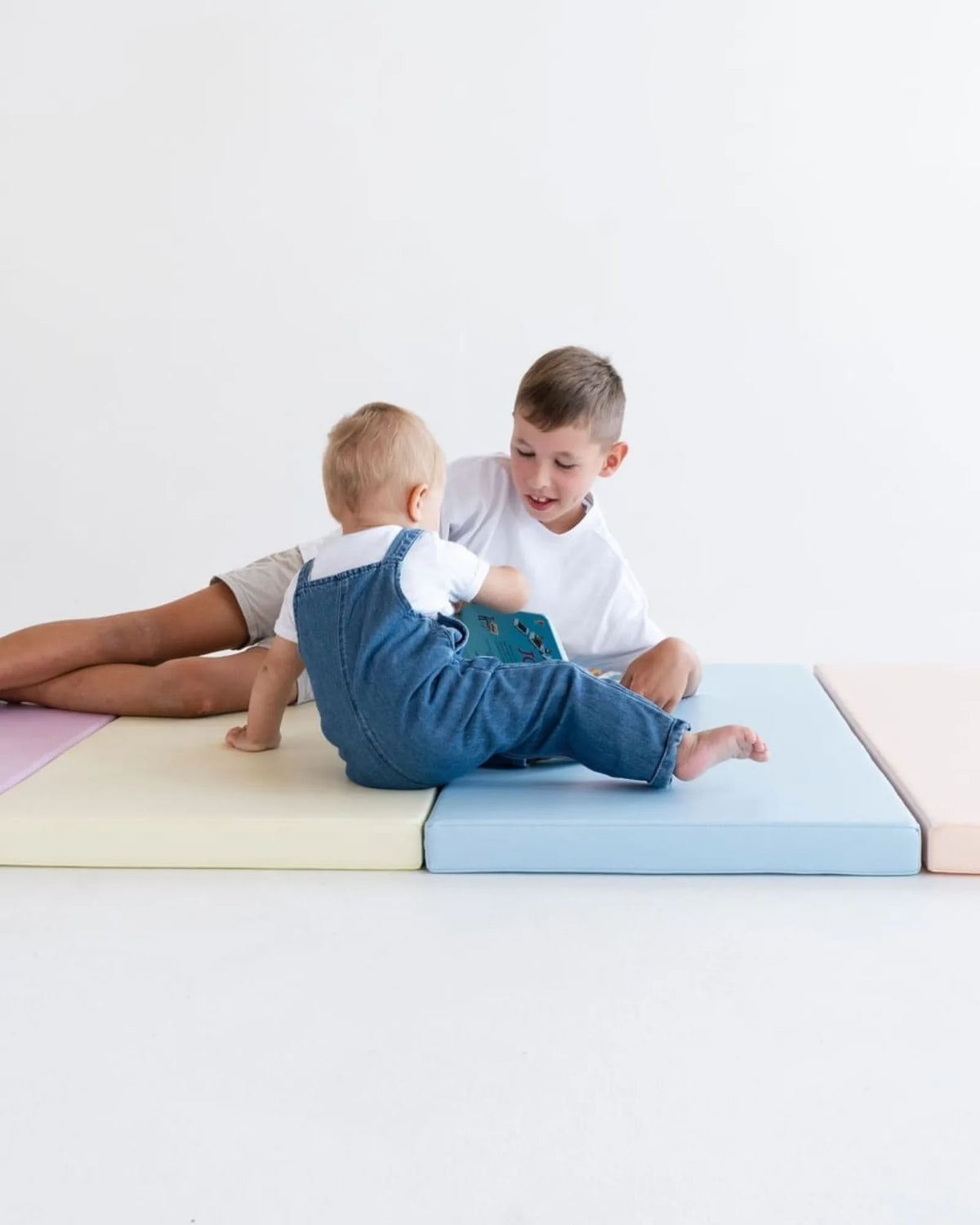 Lot de 5 Tapis de Jeu en Mousse Pastel – Montessori pour enfant – photo 4