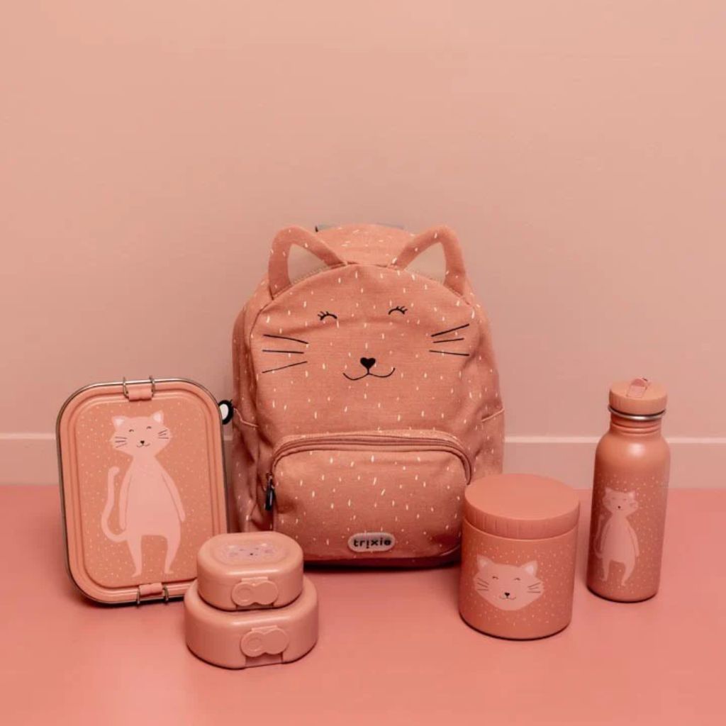 Lunch Box Mrs. Cat - Inox L