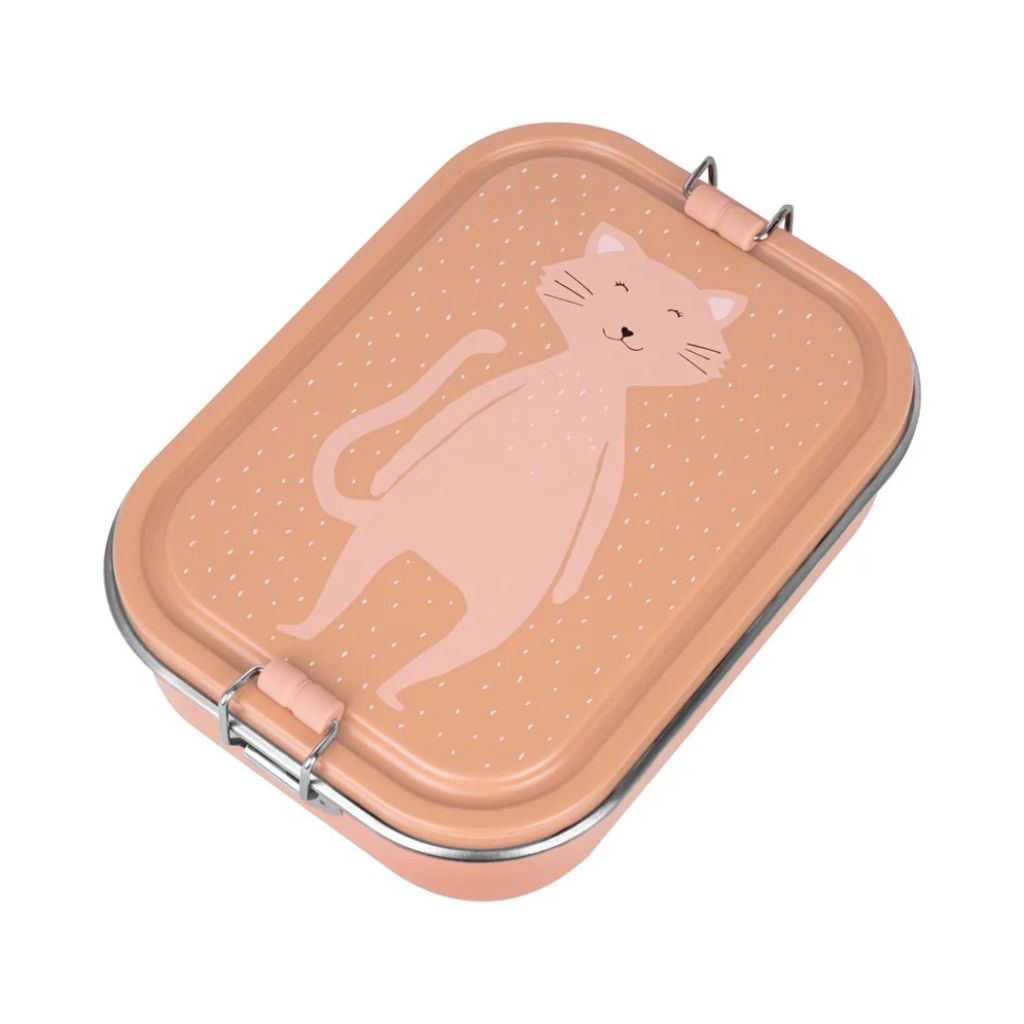 Lunch Box Mrs. Cat - Inox L