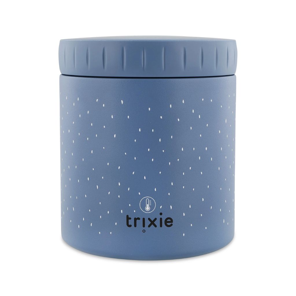 Pot Alimentaire Isotherme  Mrs. Elephant  - Inox 500ml