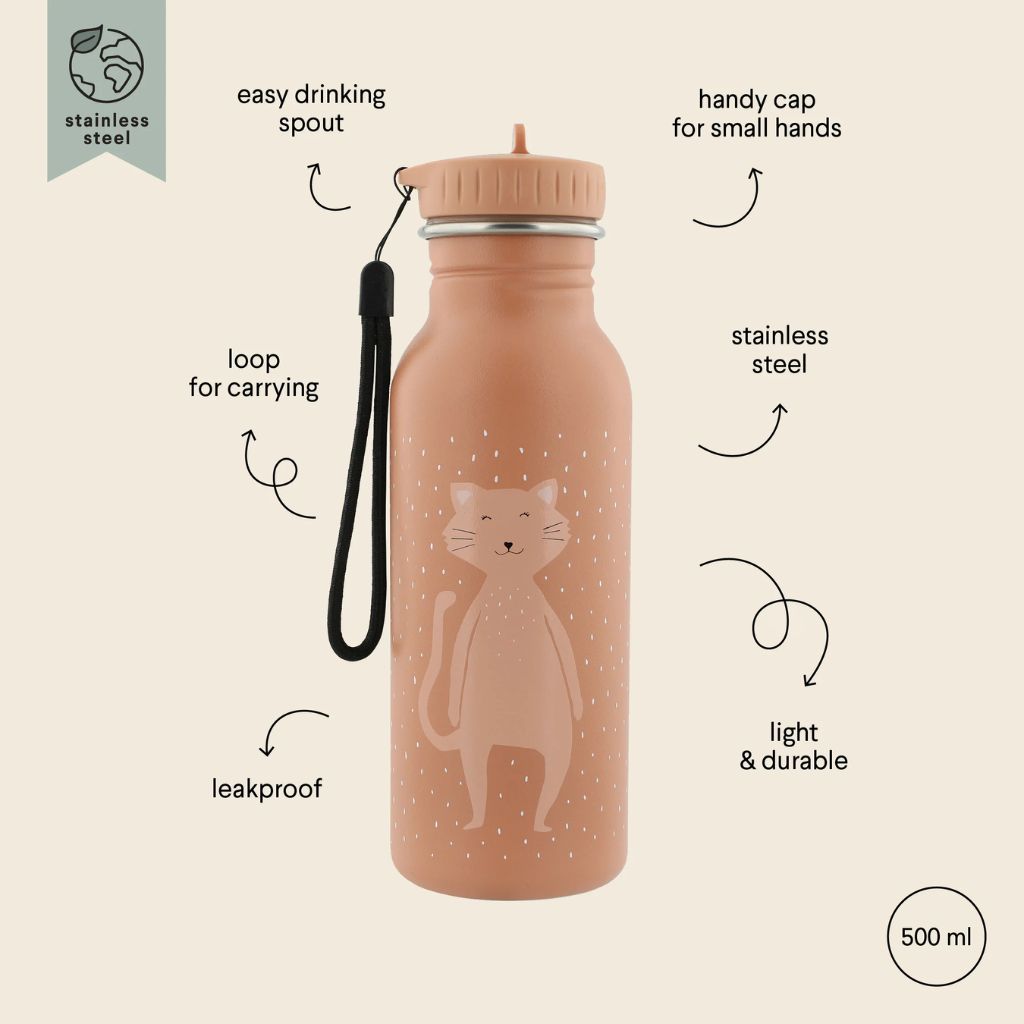 Ma Première Gourde Mrs Cat  - Inox 500ml
