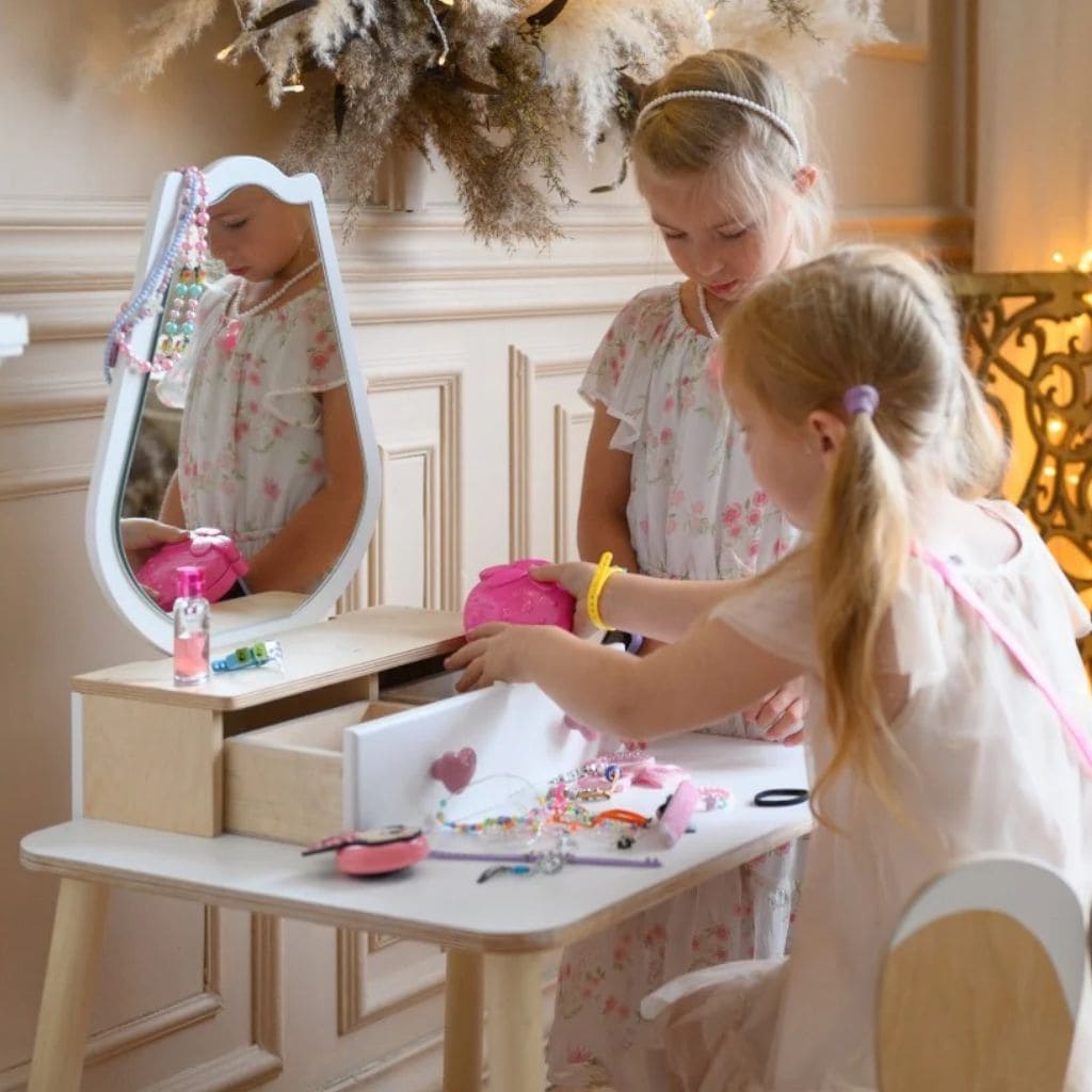 Ma Première Coiffeuse de Princesse – Jouet d'Imitation Tulipe
