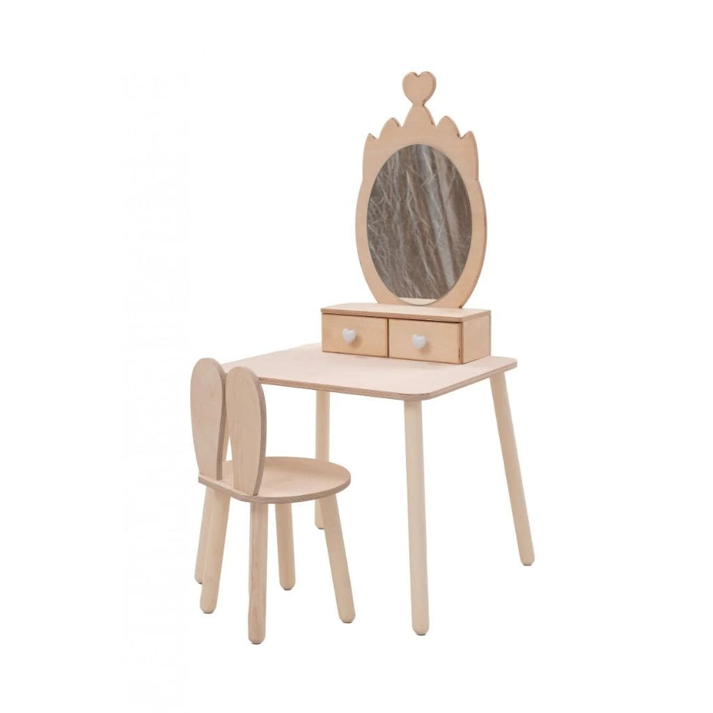 Ma Première Coiffeuse de Princesse – Jouet d'Imitation Couronne