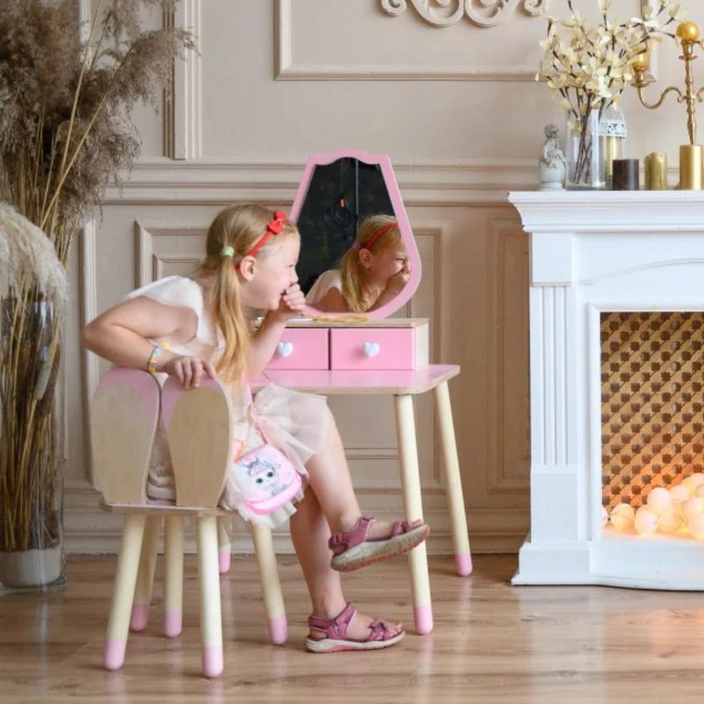 Ma Première Coiffeuse de Princesse – Jouet d'Imitation Tulipe