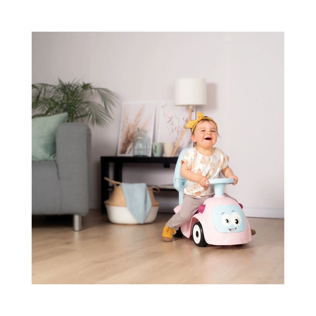 Maestro 3-en-1 Rose – Porteur Évolutif Bébé Luxe
