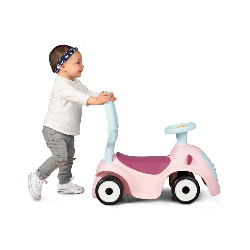 Maestro 3-en-1 Rose – Porteur Évolutif Bébé Luxe