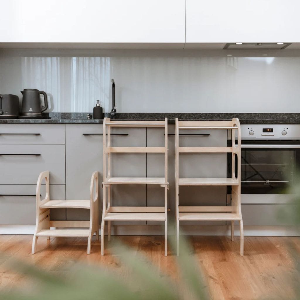 Marchepied Évolutif Enfant MIIMO® -Blanc