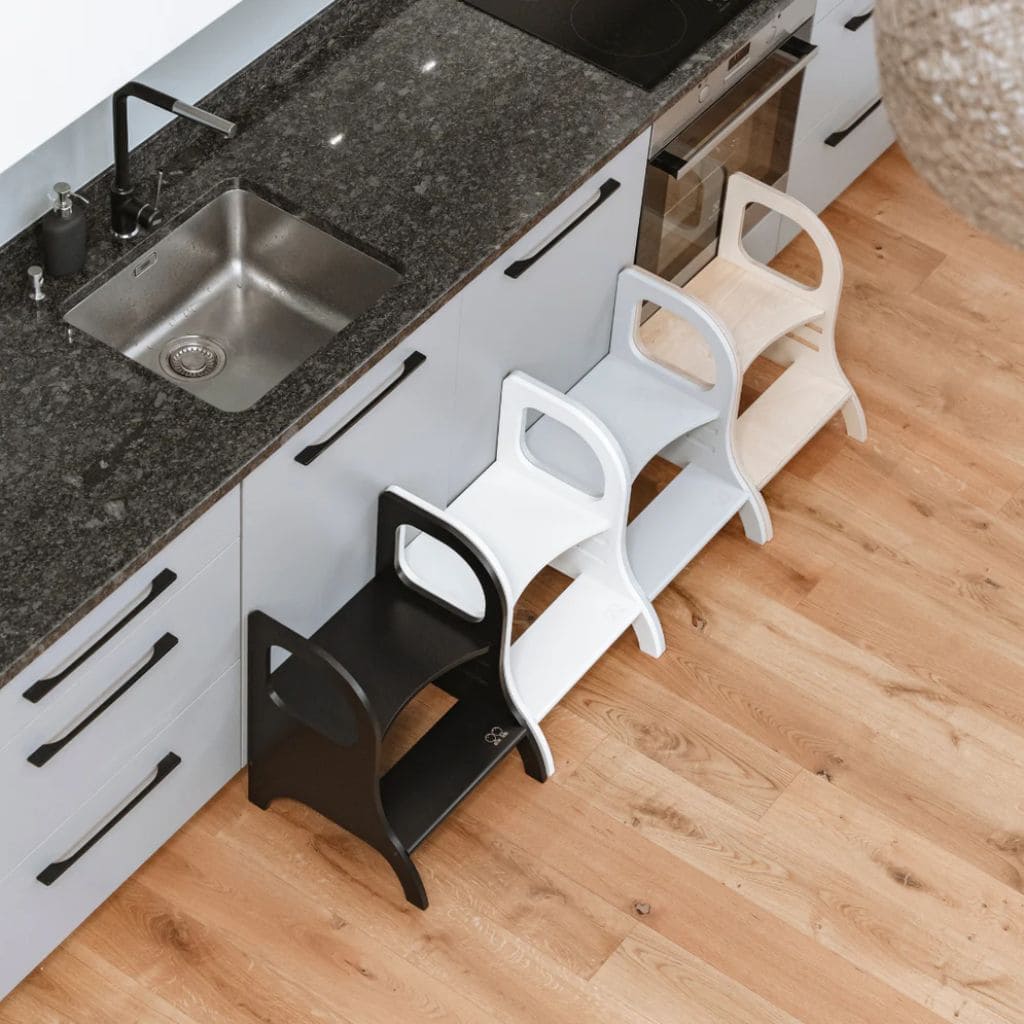 Marchepied Évolutif Enfant MIIMO® -Blanc