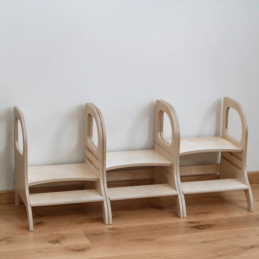 Marchepied Évolutif Enfant MIIMO® -Blanc
