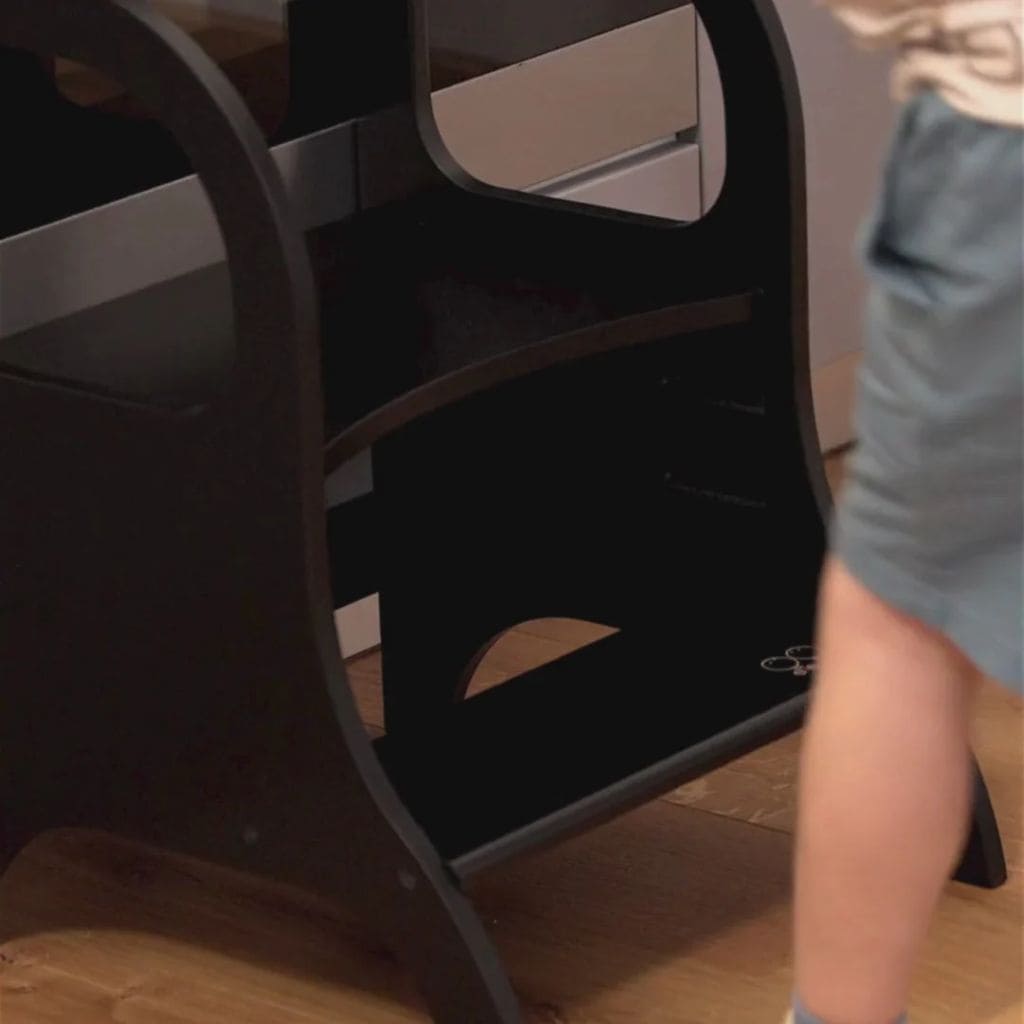Marchepied Évolutif Enfant MIIMO® -Noir