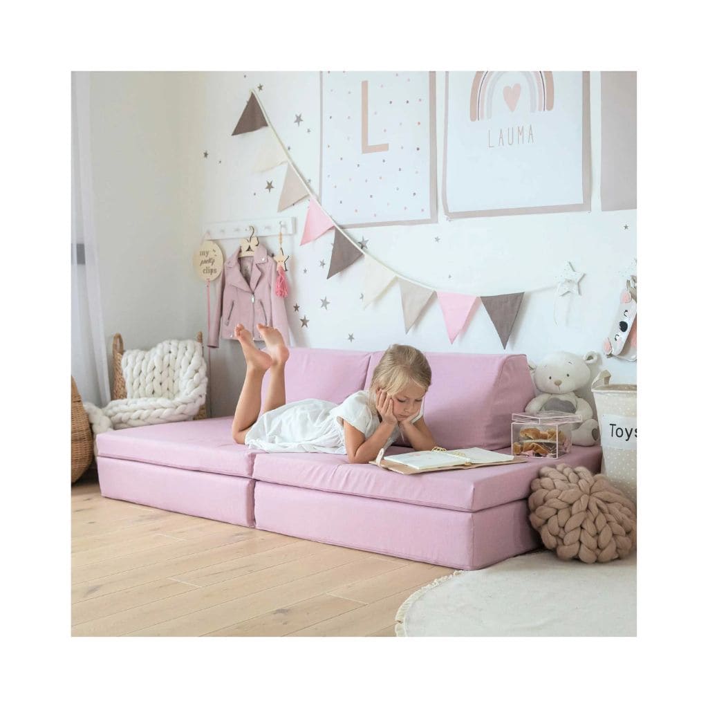 Matelas de Jeu Évolutif - Rose