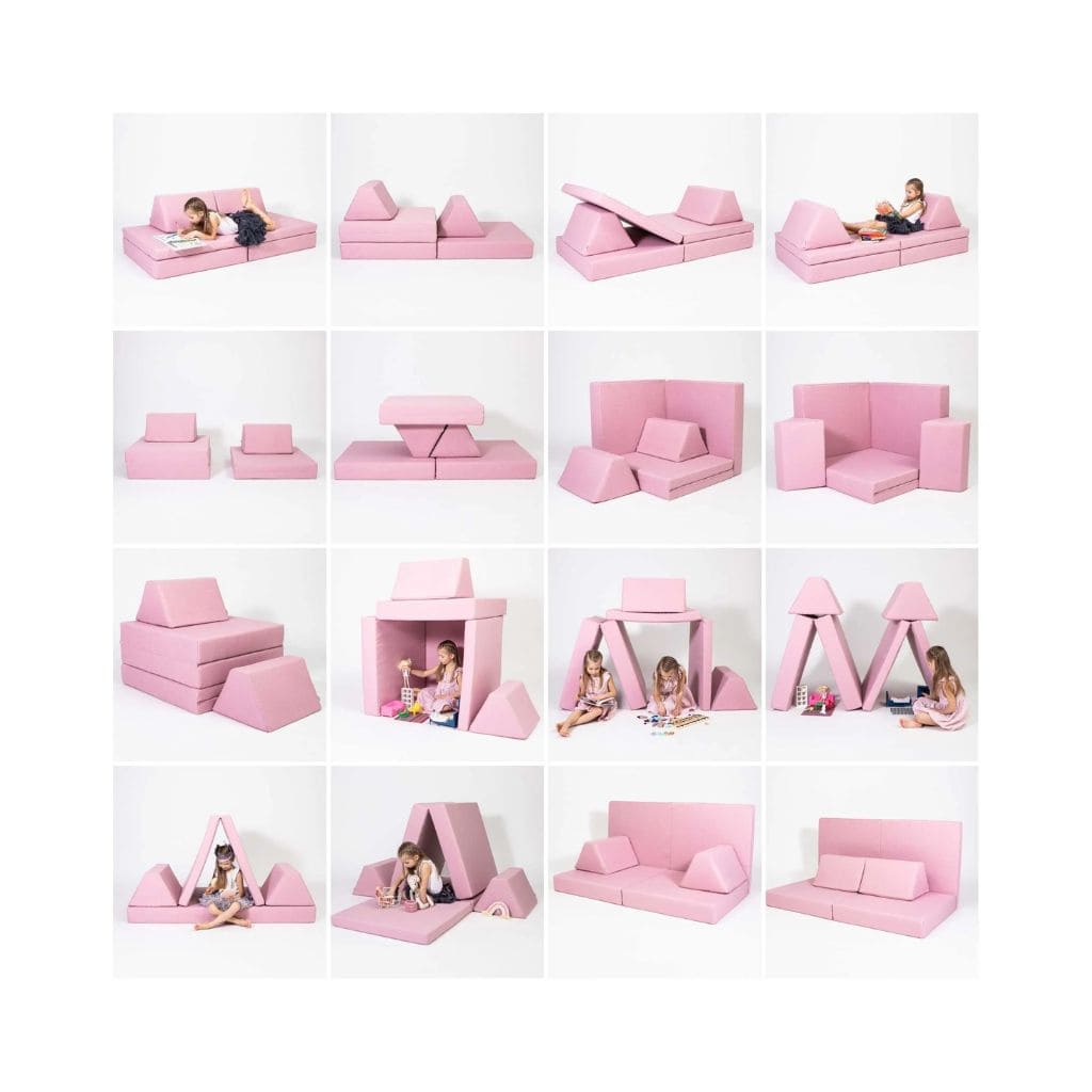 Matelas de Jeu Évolutif - Rose