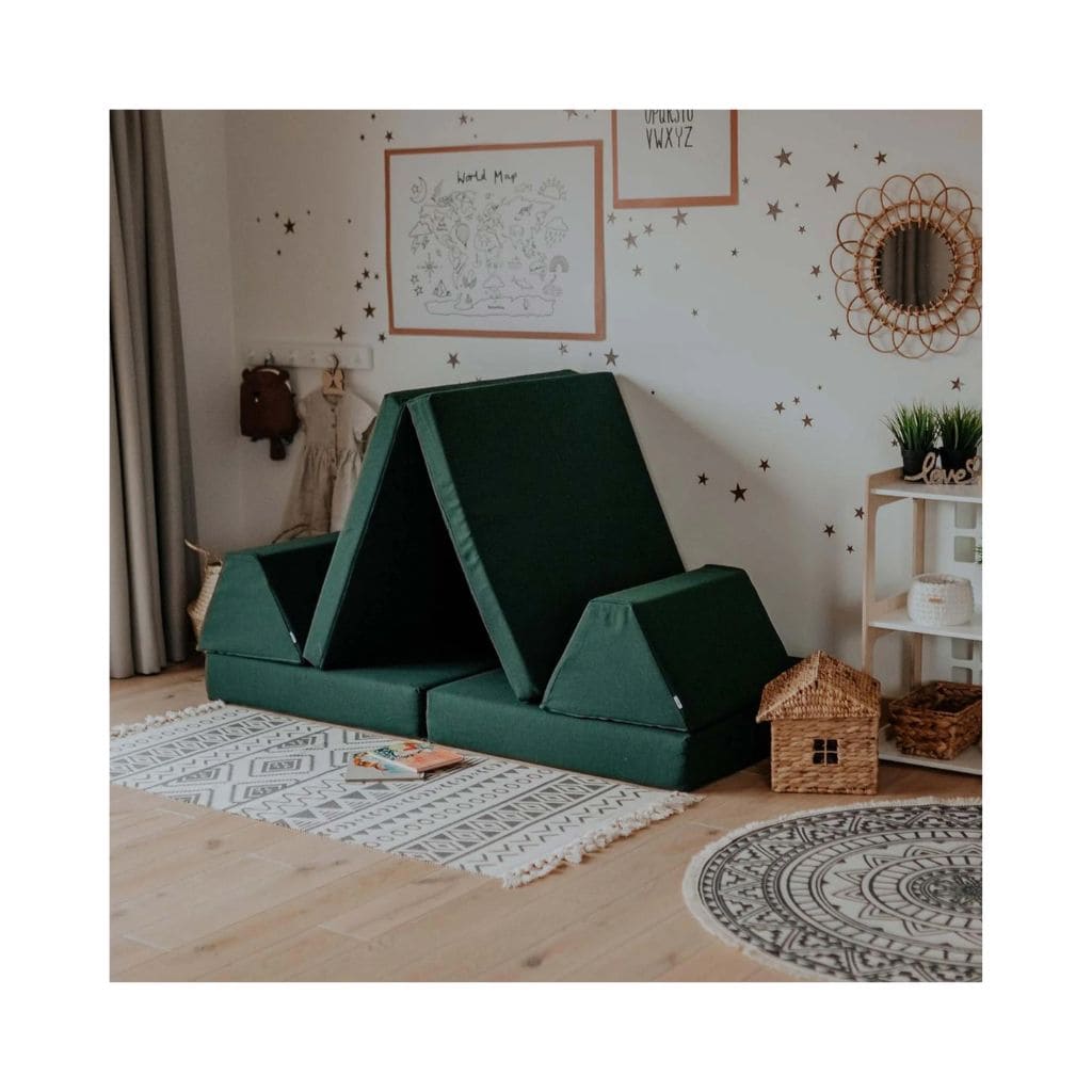 Matelas de Jeu Évolutif – Vert Foncé
