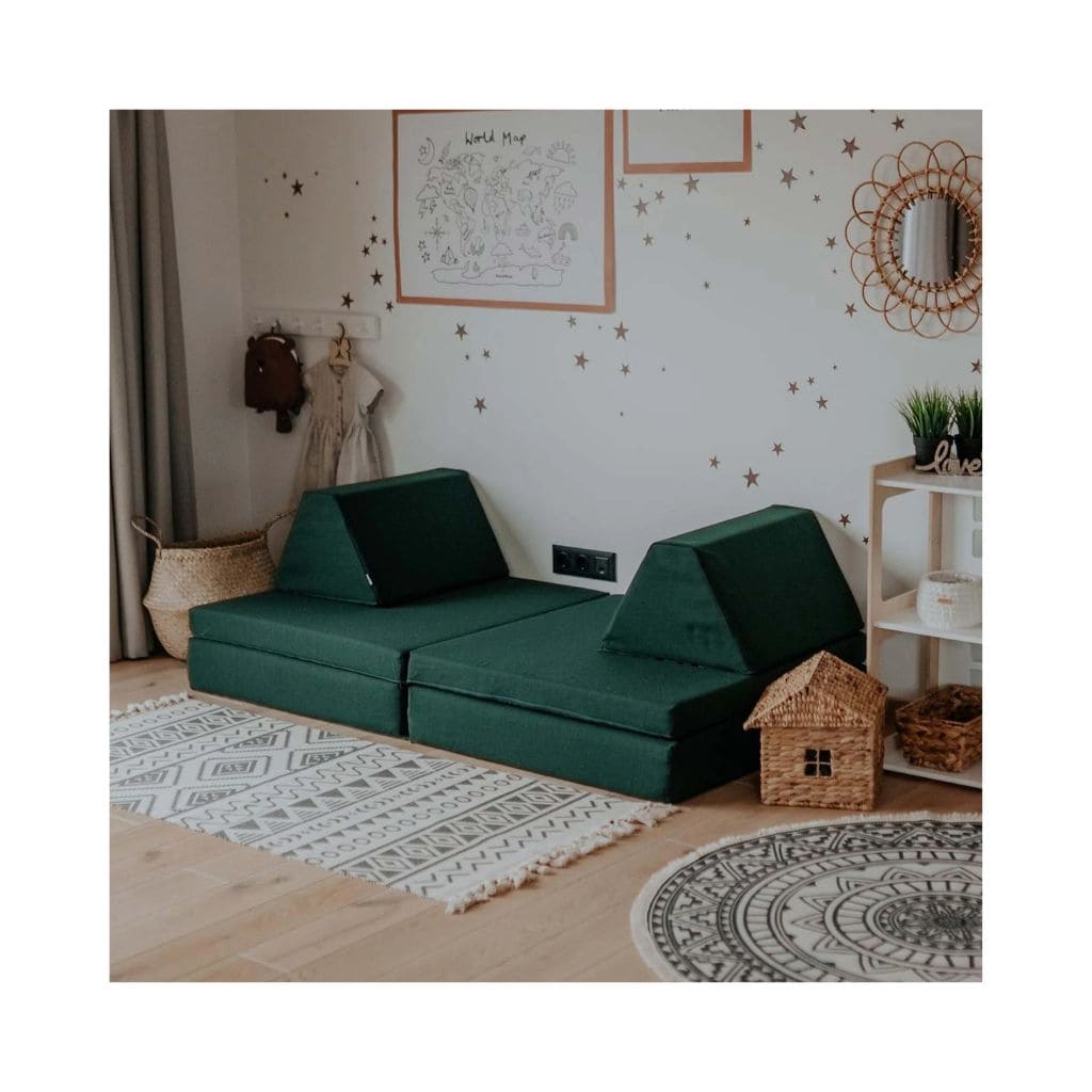 Matelas de Jeu Évolutif – Vert Foncé
