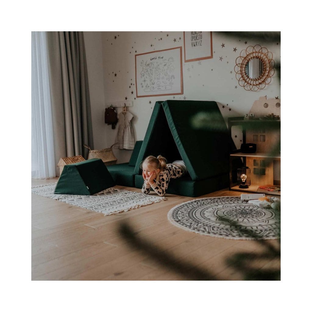 Matelas de Jeu Évolutif – Vert Foncé
