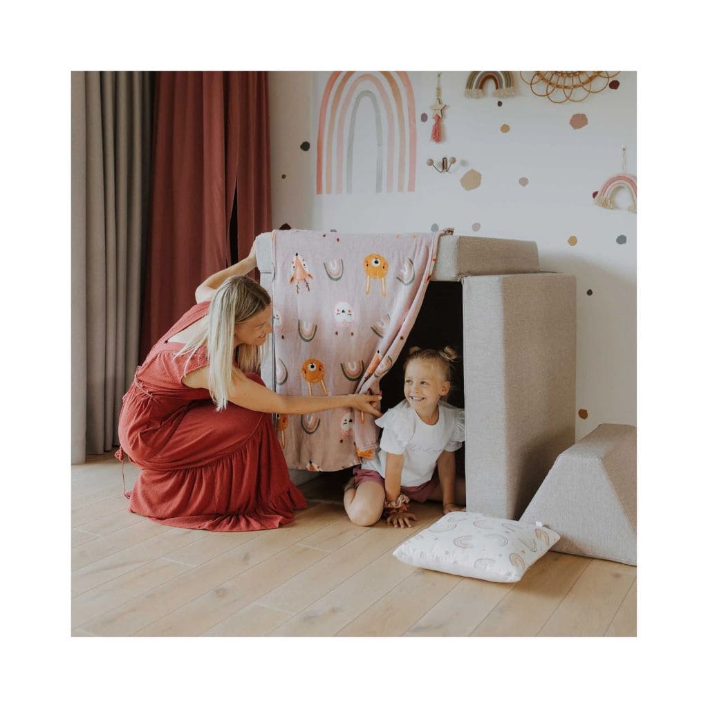 Matelas de Jeu Évolutif – Beige Doux