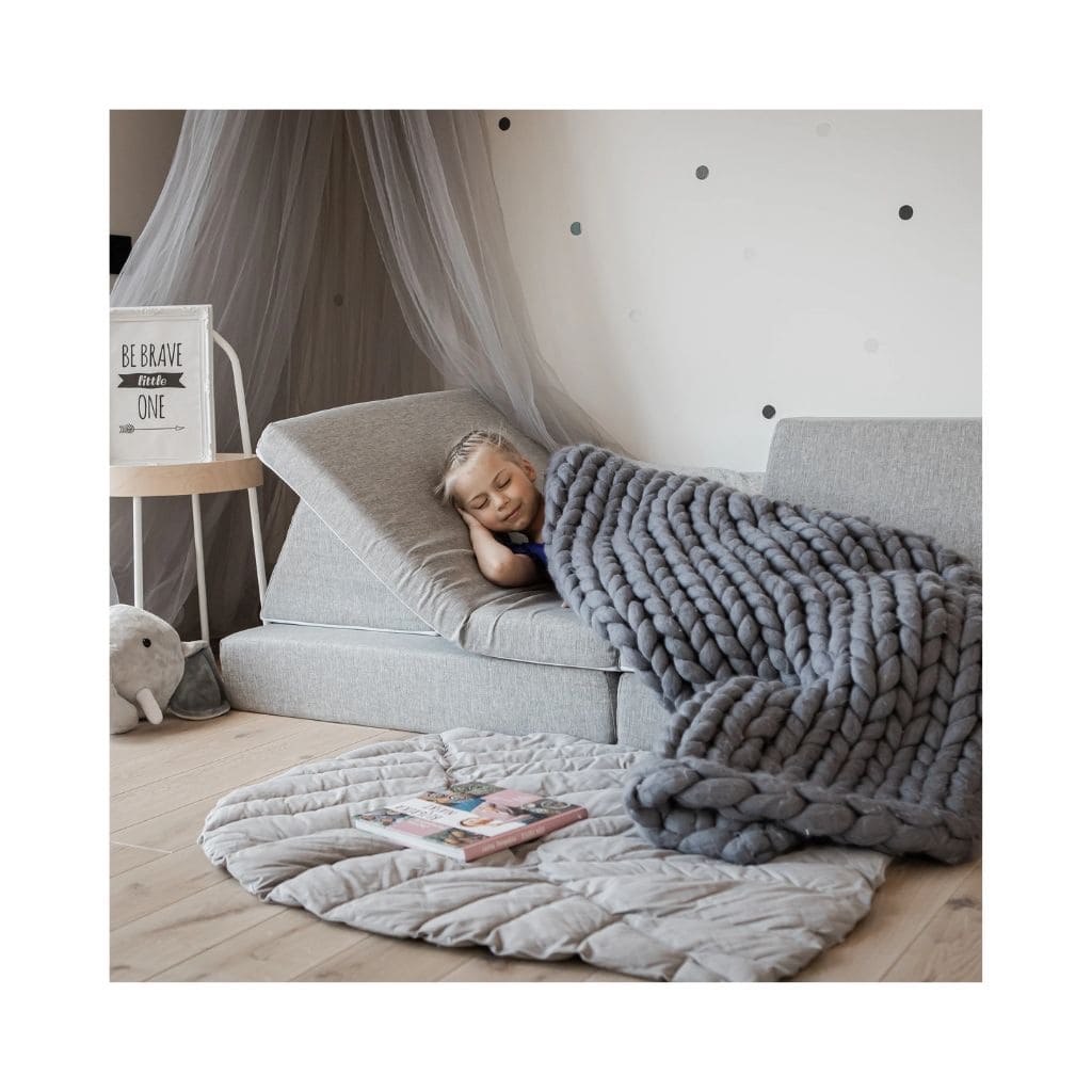Matelas de Jeu Évolutif – Gris