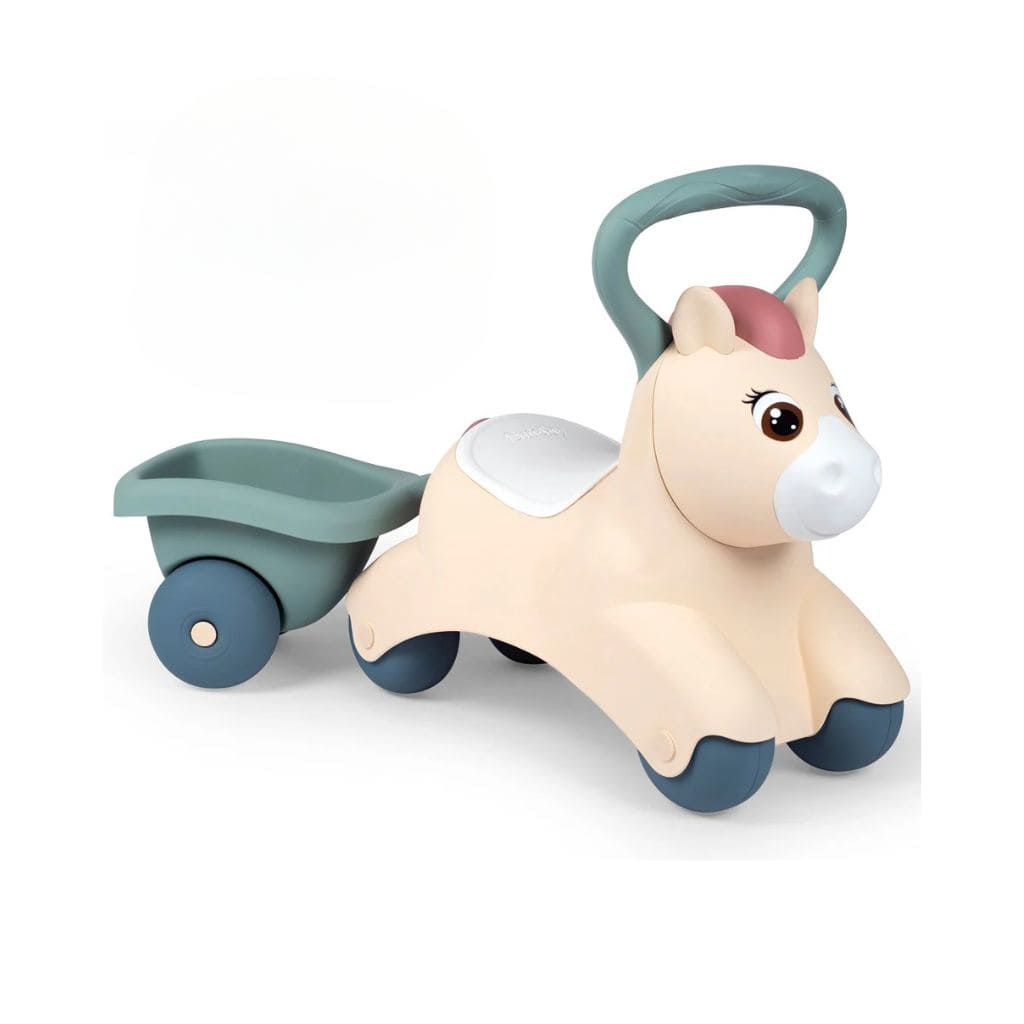 Mon Premier Poney à Bascule avec Remorque