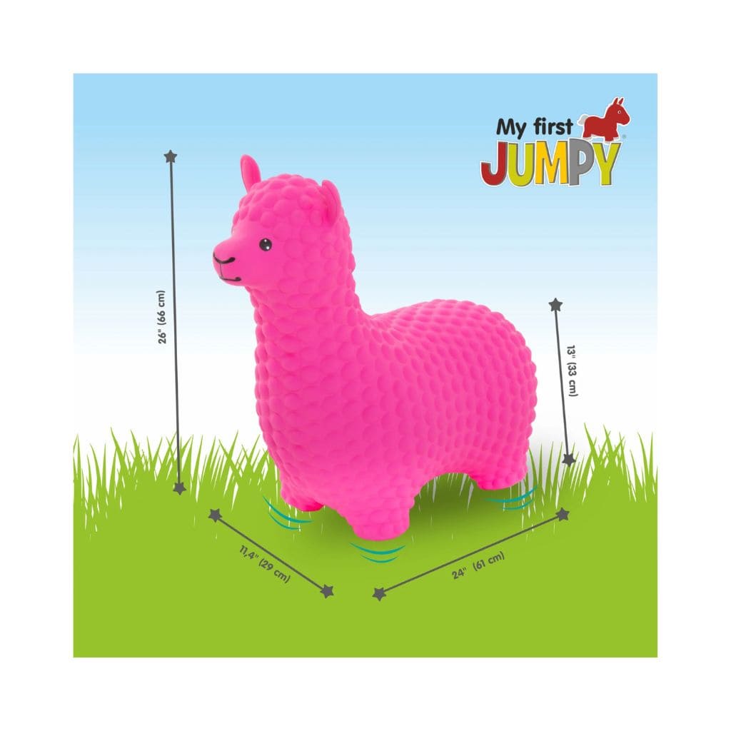 Joeut My First JUMPY – Pink Alpaca