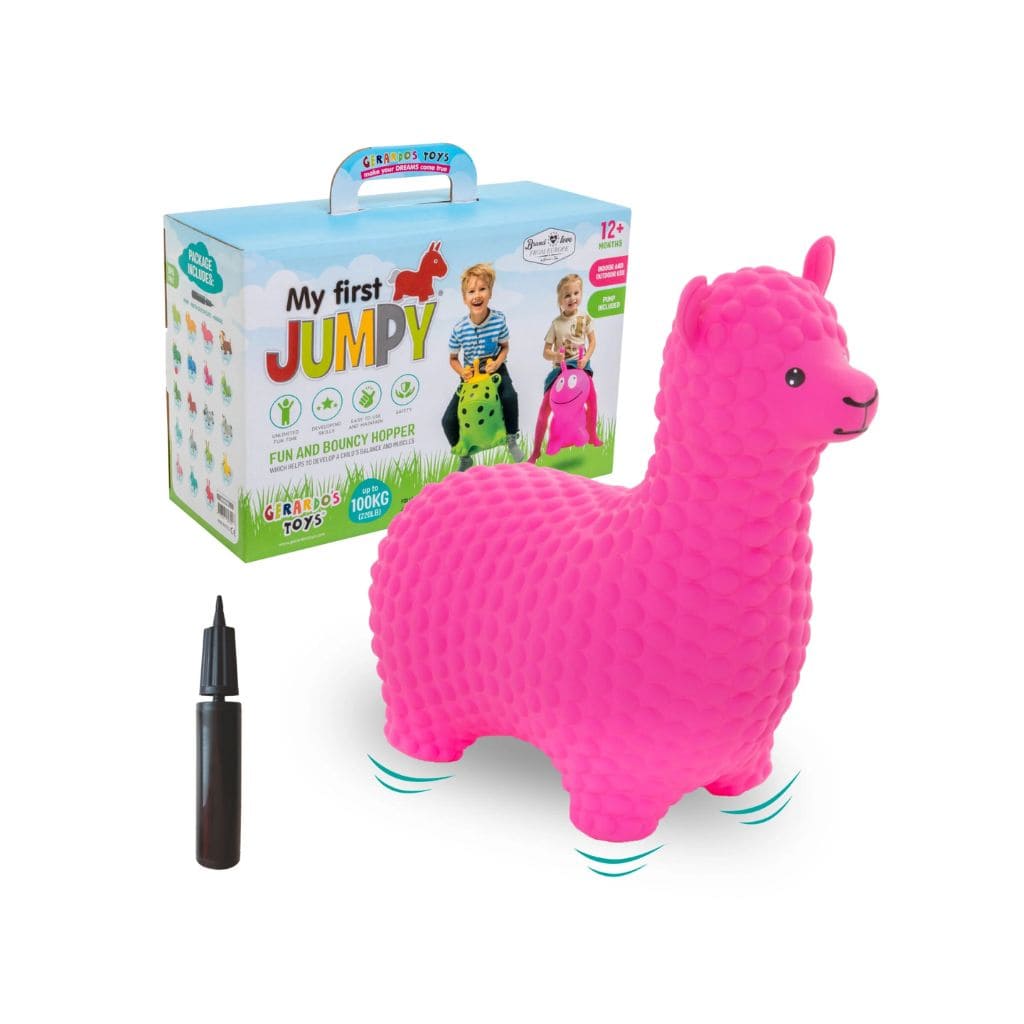 Joeut My First JUMPY – Pink Alpaca
