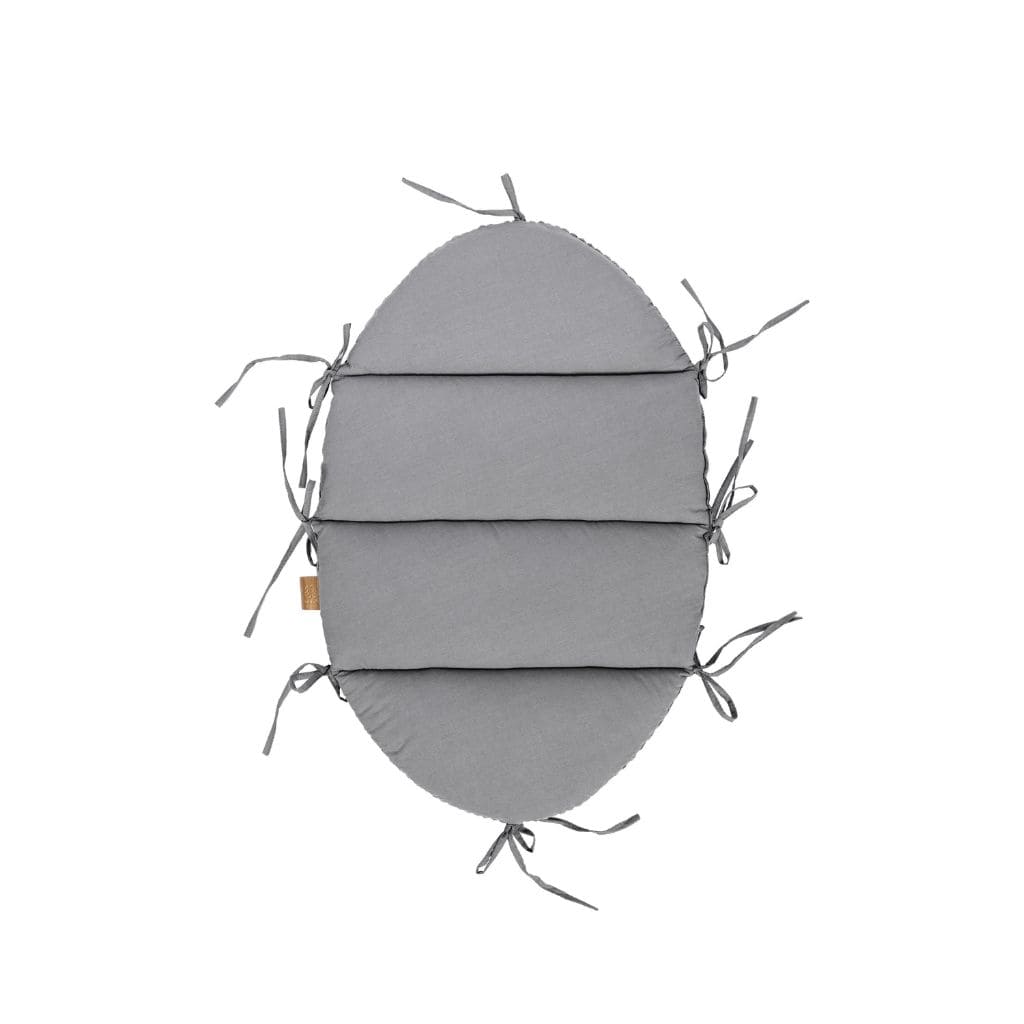 Cocon Bébé avec Protection Tressée - Gris
