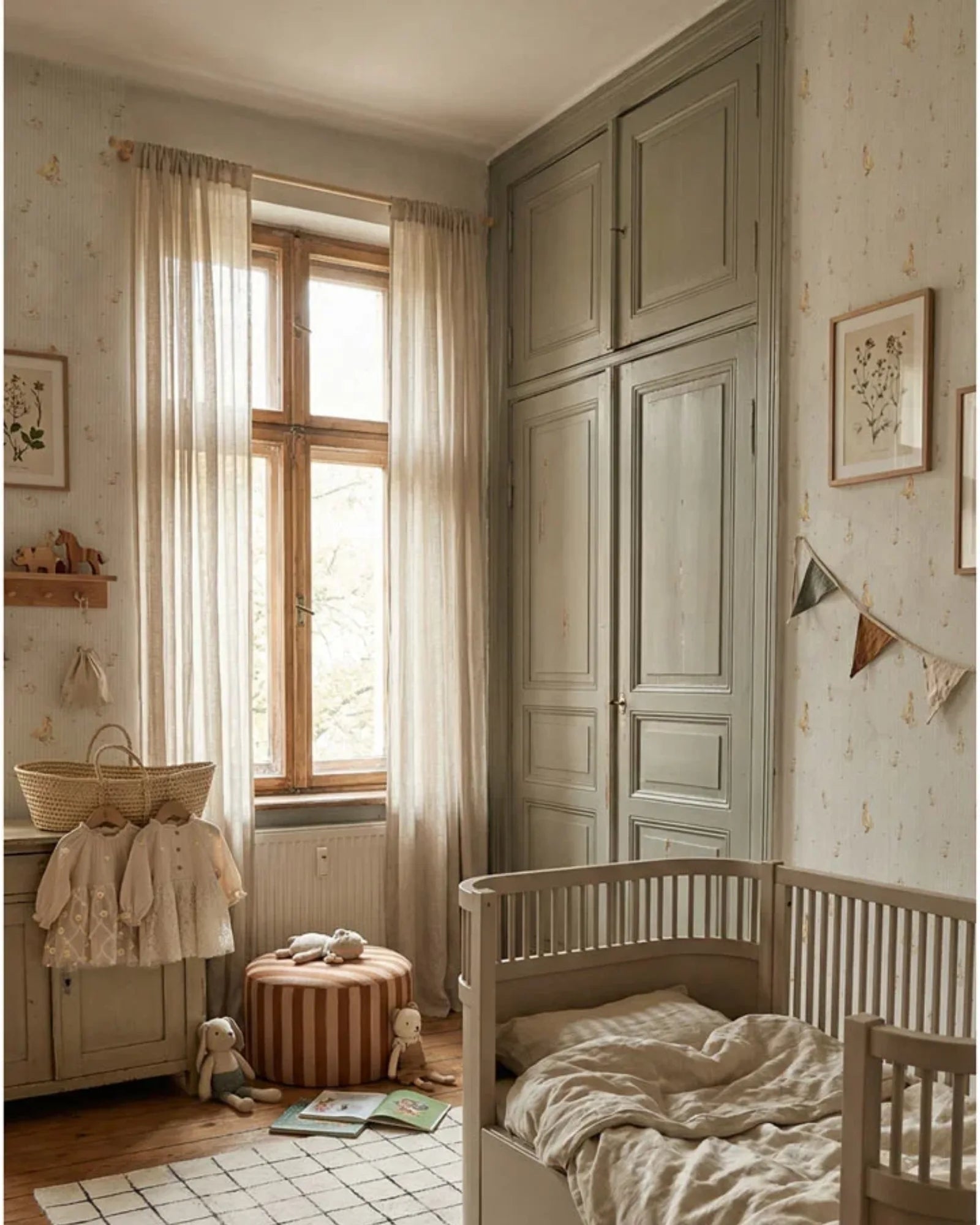 Papier Peint Canetons Pastel - Chambre Bébé & Enfant – Montessori pour enfant – photo 1