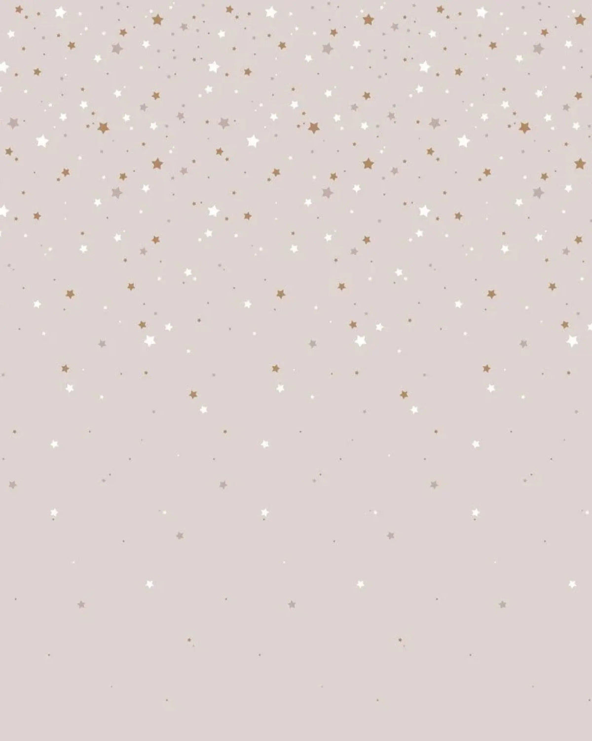 Papier Peint Étoiles Rose Poudré Pluie du Ciel – Chambre Bébé – Montessori pour enfant – photo 2