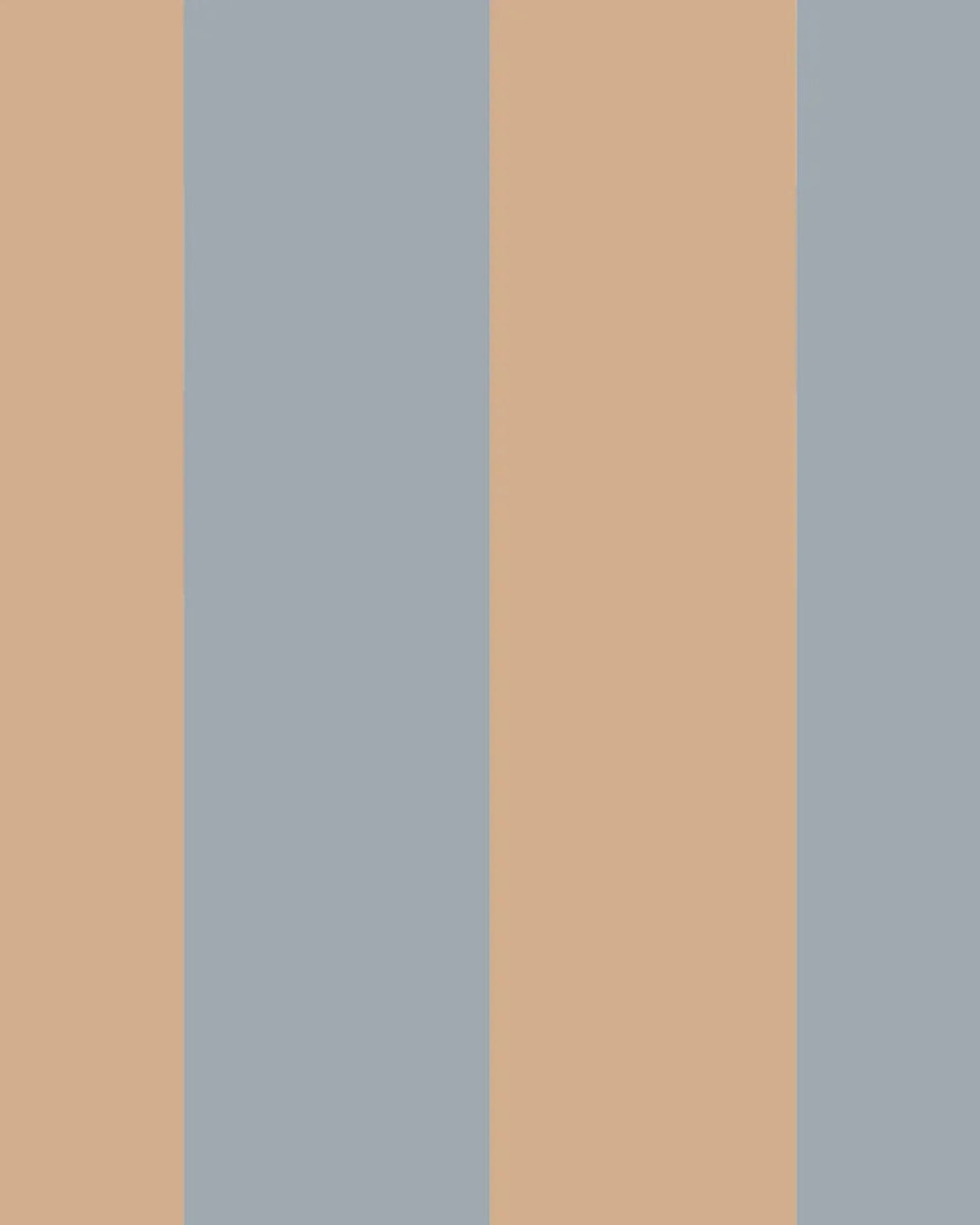 Papier Peint Intissé Rayures Bleu Gris – Style Moderne & Scandinave – Montessori pour enfant – photo 2
