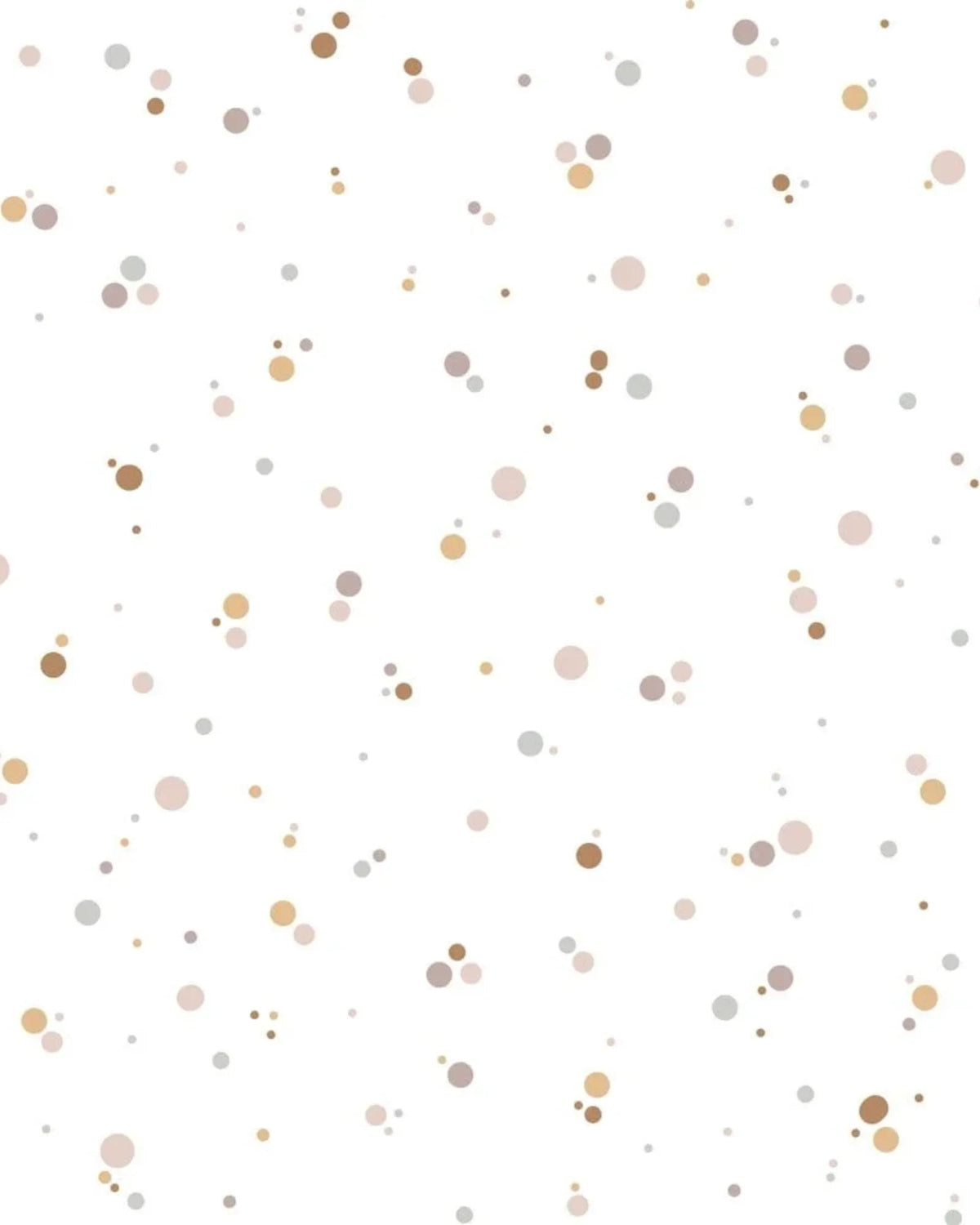 Papier Peint Pois Tendres Cannelle & Rose Poudré – Chambre Bébé – Montessori pour enfant – photo 2